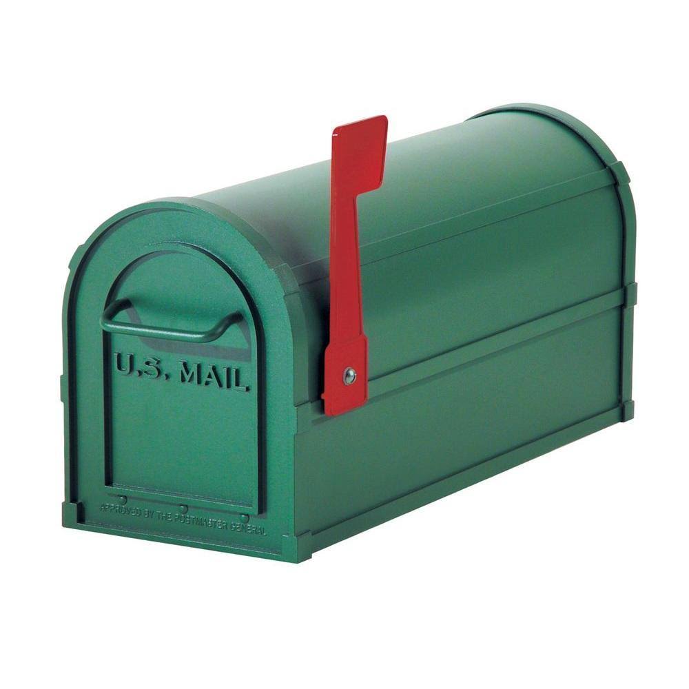 Green Rural Mailbox N569