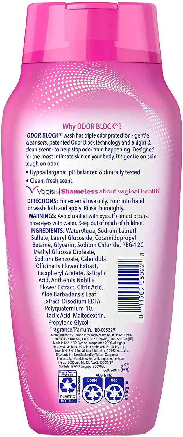 12 Ounce Hypoallergenic Feminine Wash Y2831