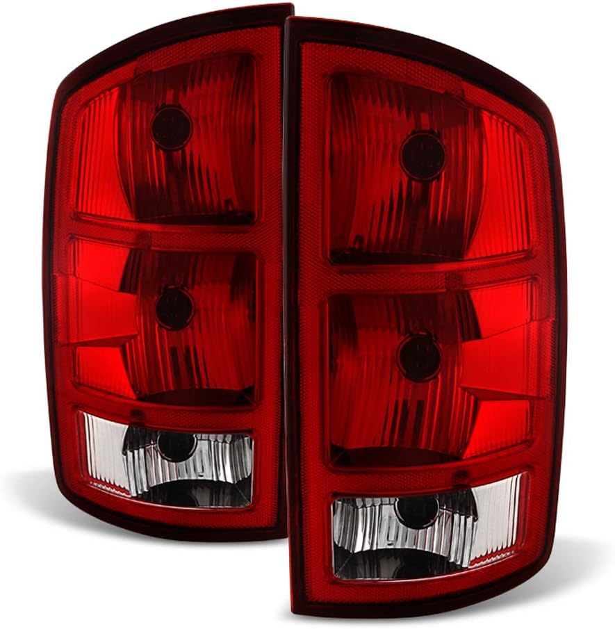 Tail Lights Brake Lamps for 2002-2006 Dodge Ram 1500 2500 3500 Pickup Left Right D8166