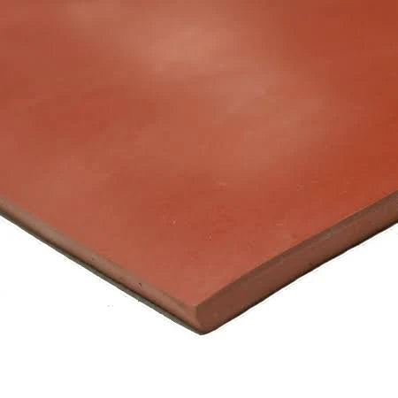 Red SBR Sheet 1/16 x 22 in x 3 ft W x 16 ft L E538892