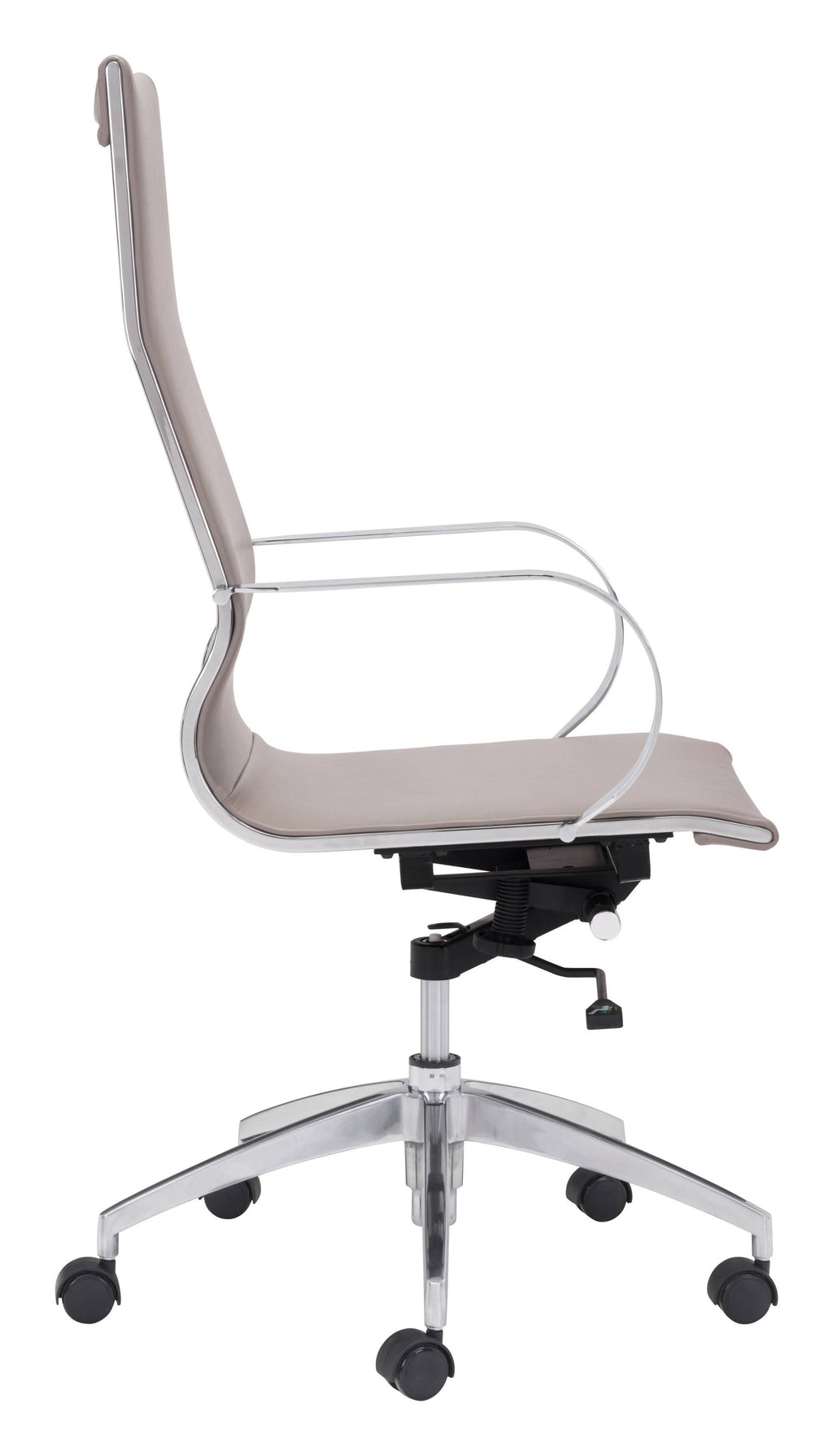 White High Back Office Chair N2401