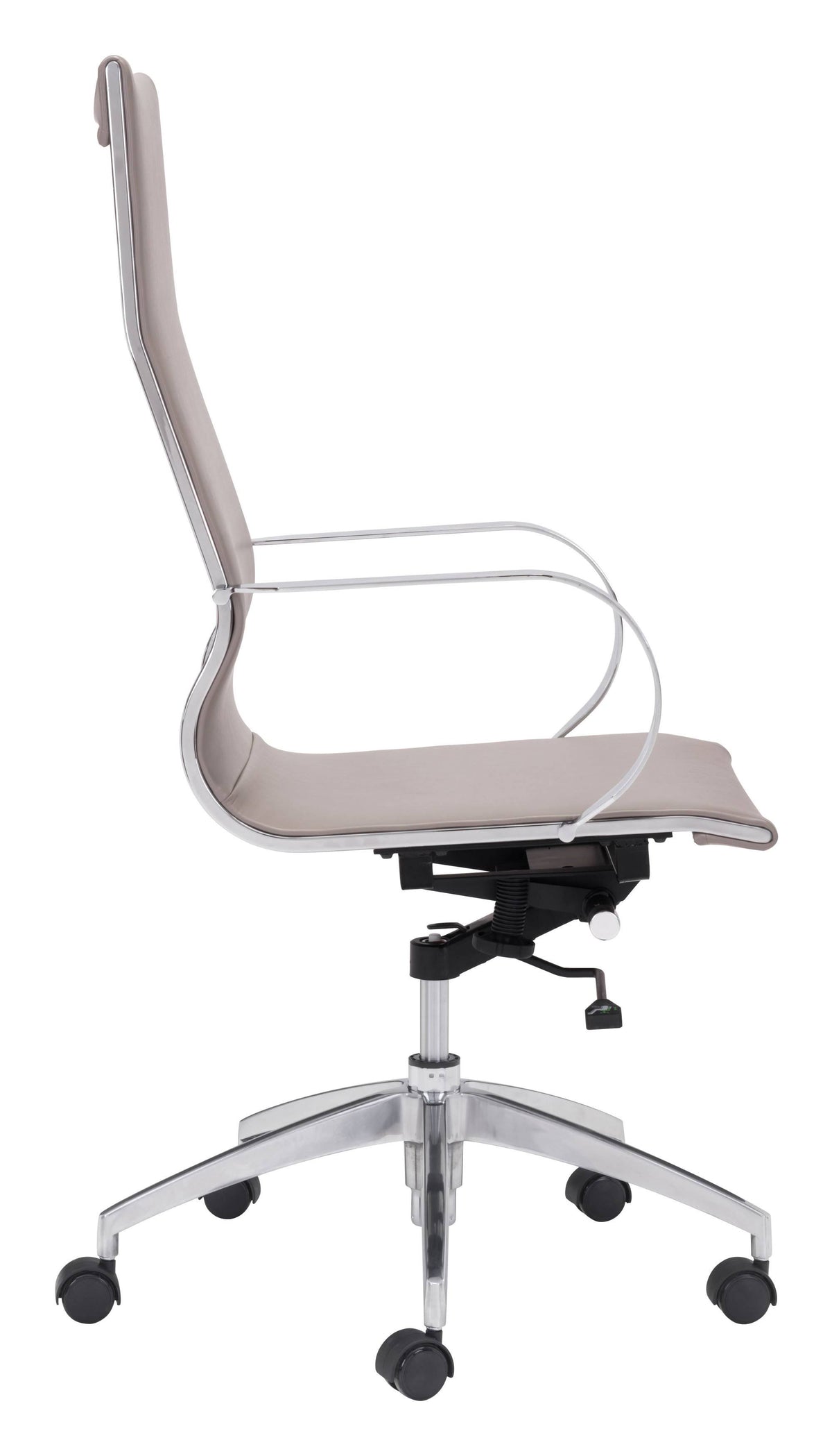 White High Back Office Chair N2401