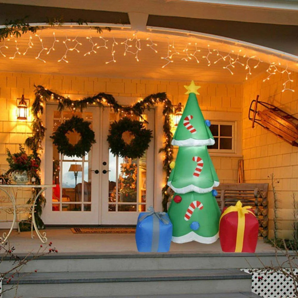 6 FT Christmas Tree Inflatables with Led Lights K18701