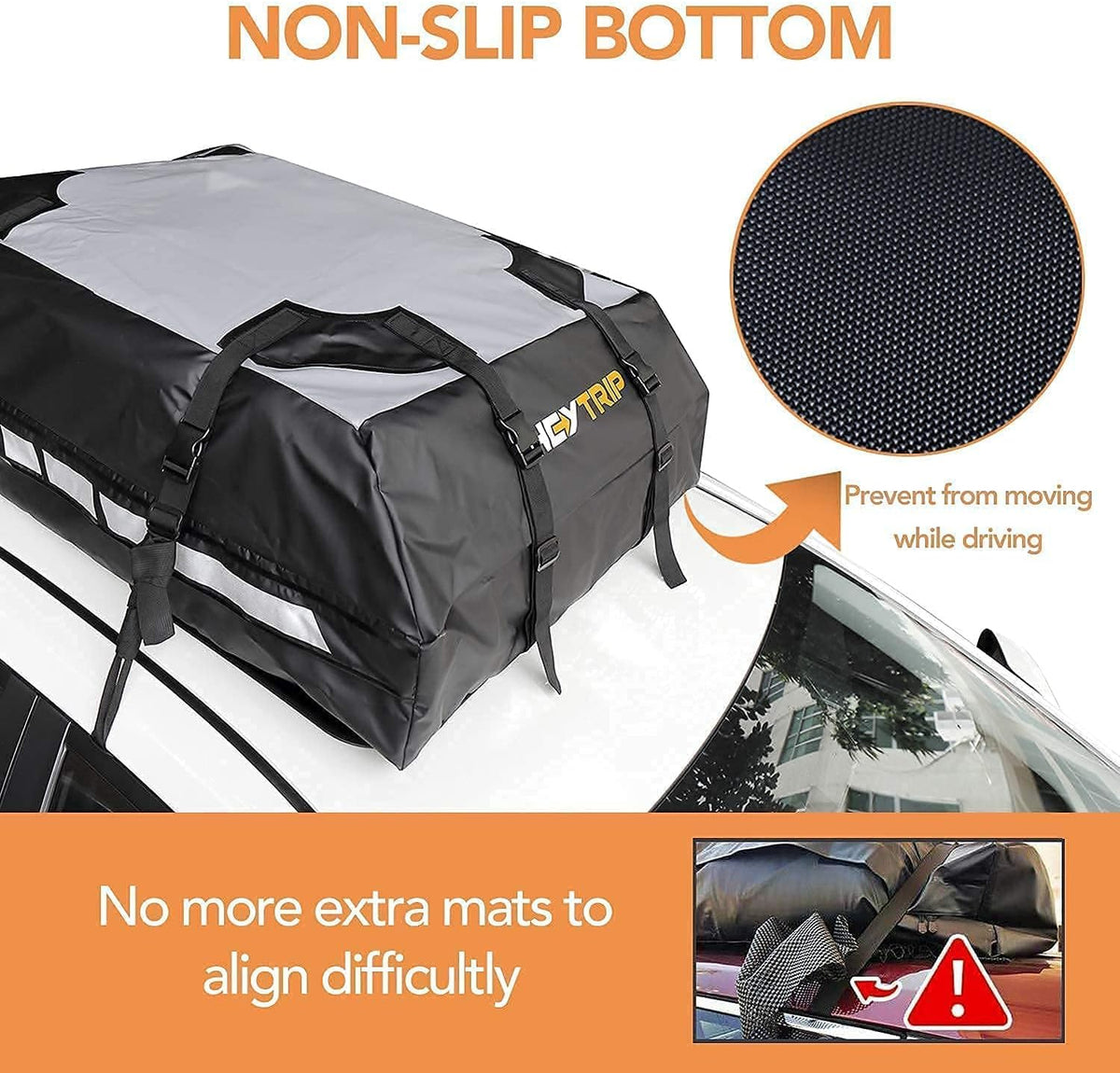 Waterproof Rooftop Cargo Carrier Pack of 2 Y38924