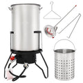 50qt Propane Stainless Steel Fryer Kit U424