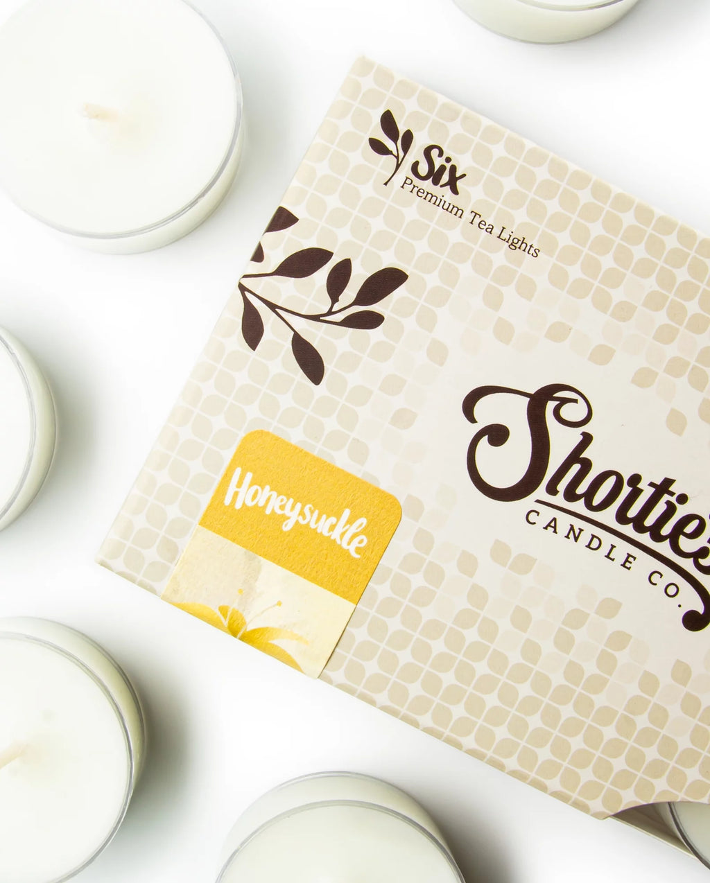 24 White Scented Tealight Candles Y3807