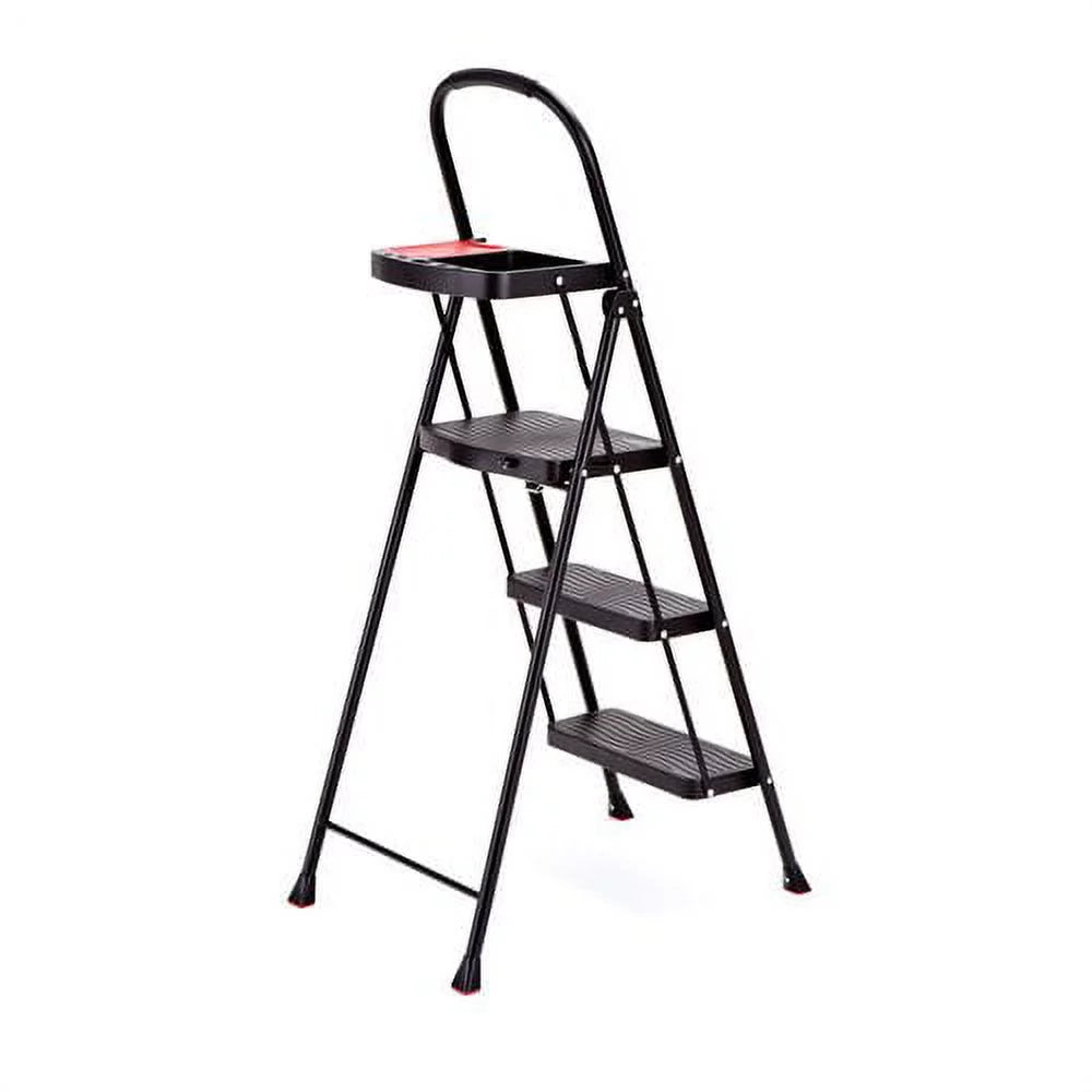 3-Step Steel Step Stool with Project Tray J54011