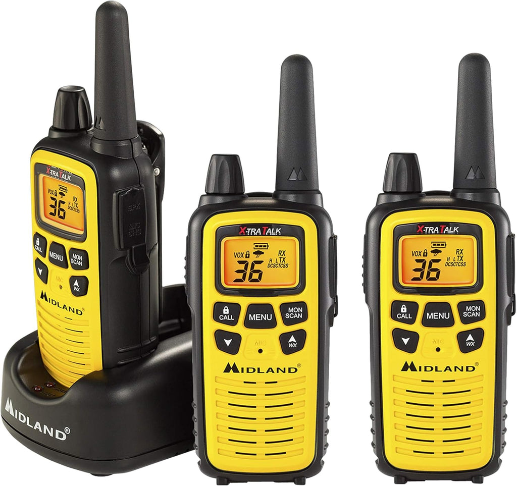 36 Channel FRS Two-Way Radio Walkie Talkie 3-Pack D364704