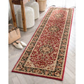 Red Green Ivory Light Blue Black Persian Floral Oriental Area Rug I907921