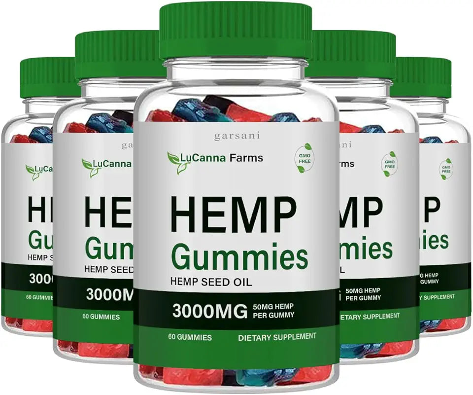 Hemp Gummies 5 Pack 300 Gummies Q941