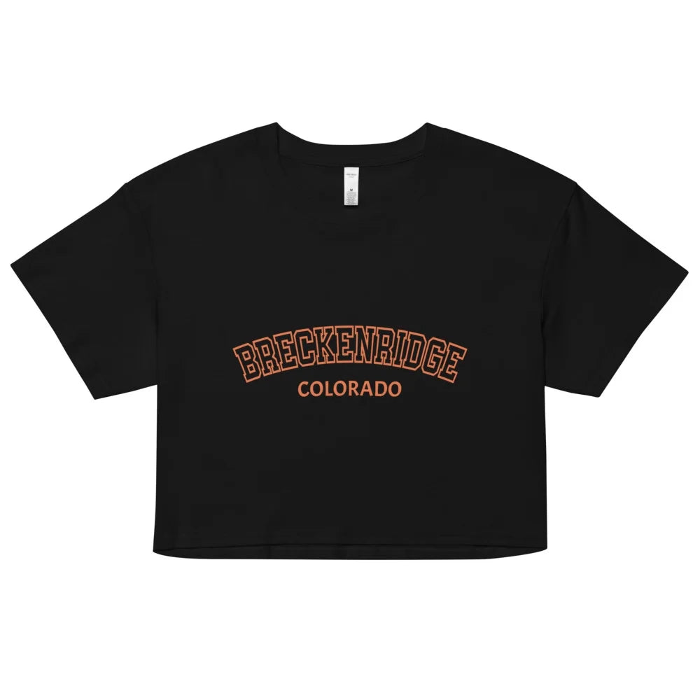 Black Crop Top T2001