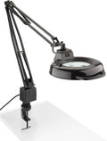 Black 22 Watt Fluorescent Magnifying Task Light B2816