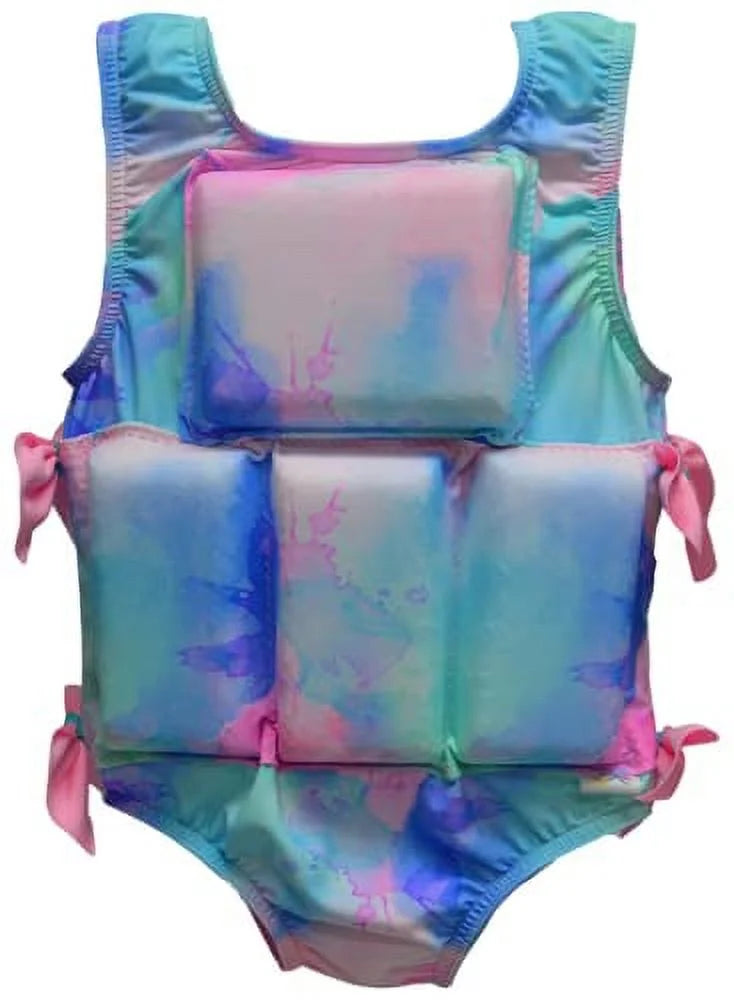 Air Brushed Leopard Swimwear Flotation Life Vest M6620