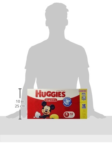 Size 4 Diapers, 180 Count T4804