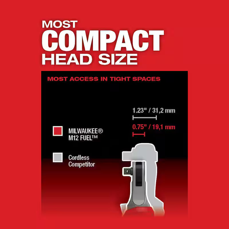 12V Brushless Cordless High Speed 3/8 in. Ratchet Y64218