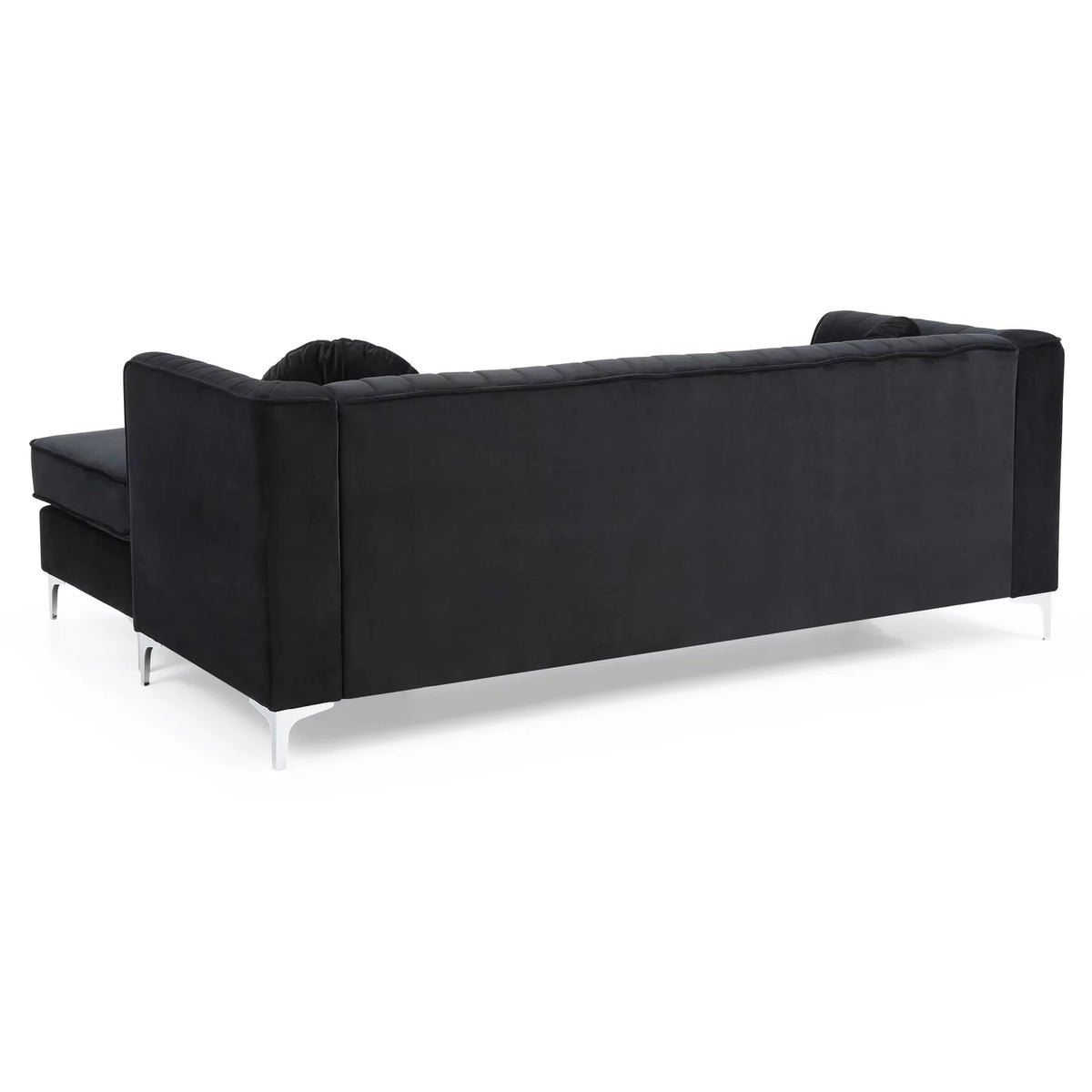 Black Sofa Chaise T27779