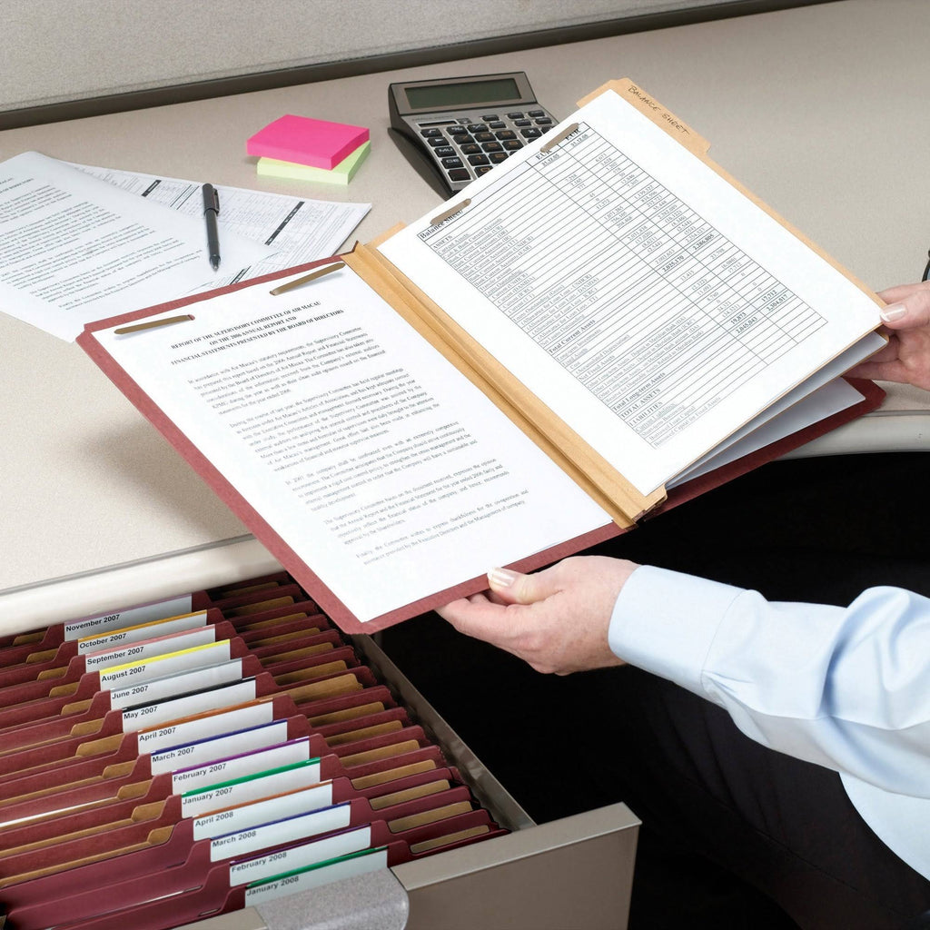 Classification Folders with SafeSHIELD Coated U184