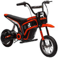 Electric Dirt Bike 24V 350W Off-Road Motorcycle Red J4961