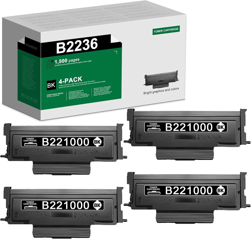 Black Toner Cartridge 4 Pack D3777