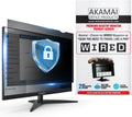 Black 23 inch Computer Privacy Screen (16:9) Desktop Monitor Protector, Pack of 2 S72079