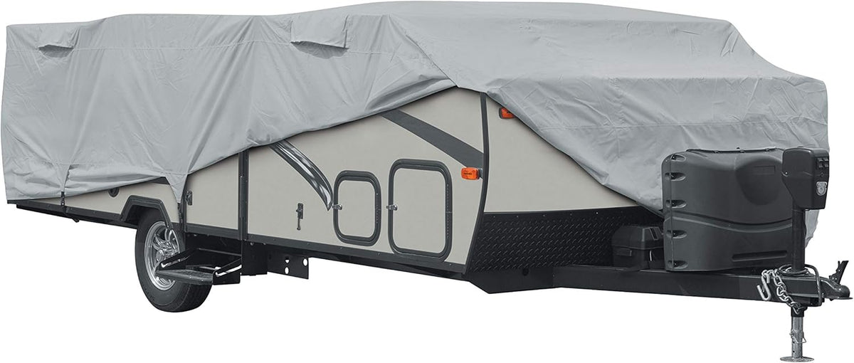 Folding Camping Trailer Cover, Fits 14' - 16'L Trailers N6873