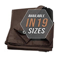Waterproof Poly Tarp with Grommets 8' x 10' K339