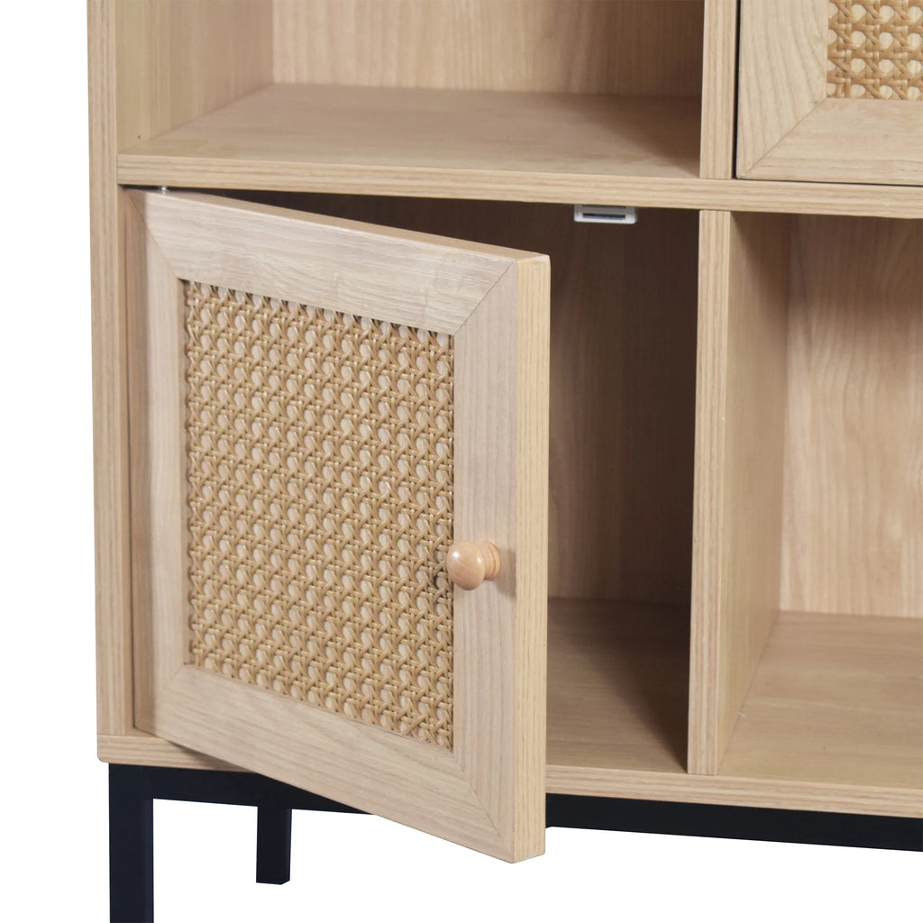 Cube Organizer Display Shelf with 3 Drawers H4881