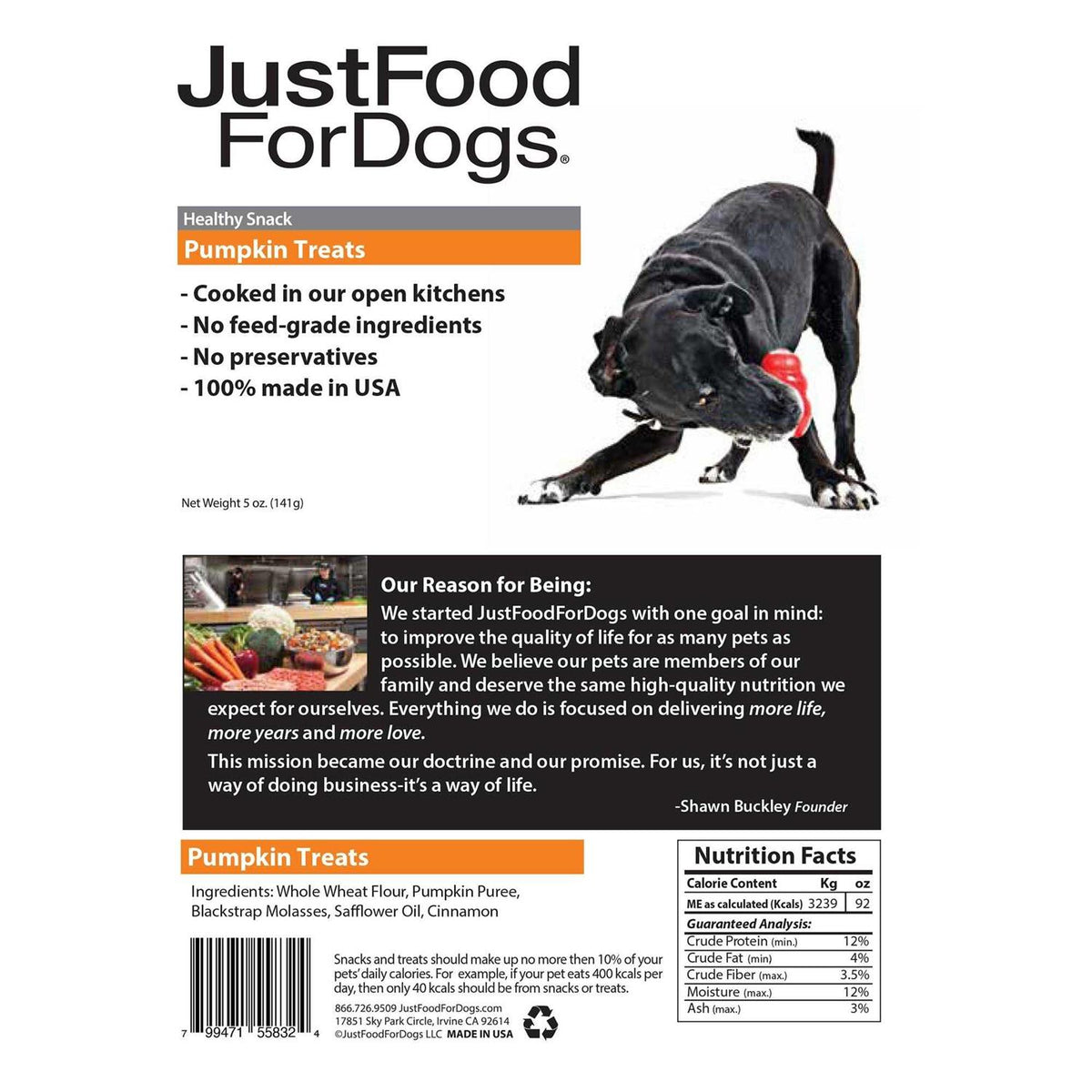 Pumpkin Dog Treats D149399