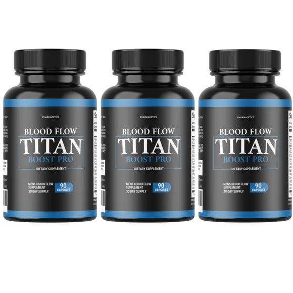 Blood Flow Supplement - 3 Bottles V383349