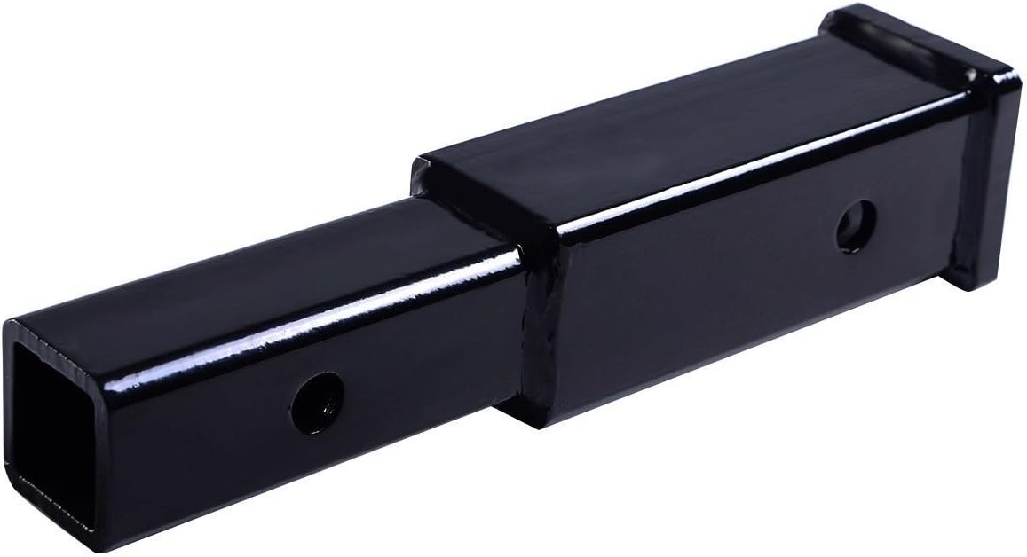8” Auto and RV Hitch Extension with 2” Receiver, 500 lb Load Capacity, Pack of 2 Q650951