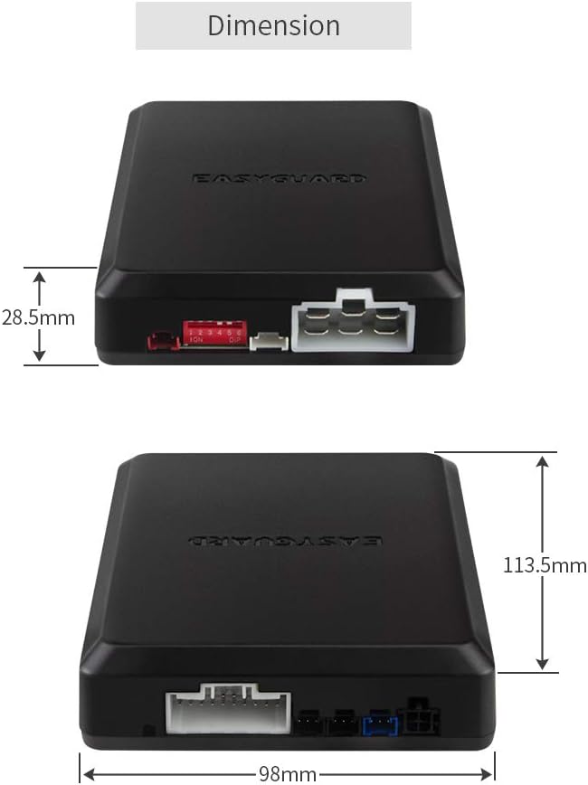 Rolling Code Car Alarm System with Passive Keyless Entry Push Start Stop Button P32339
