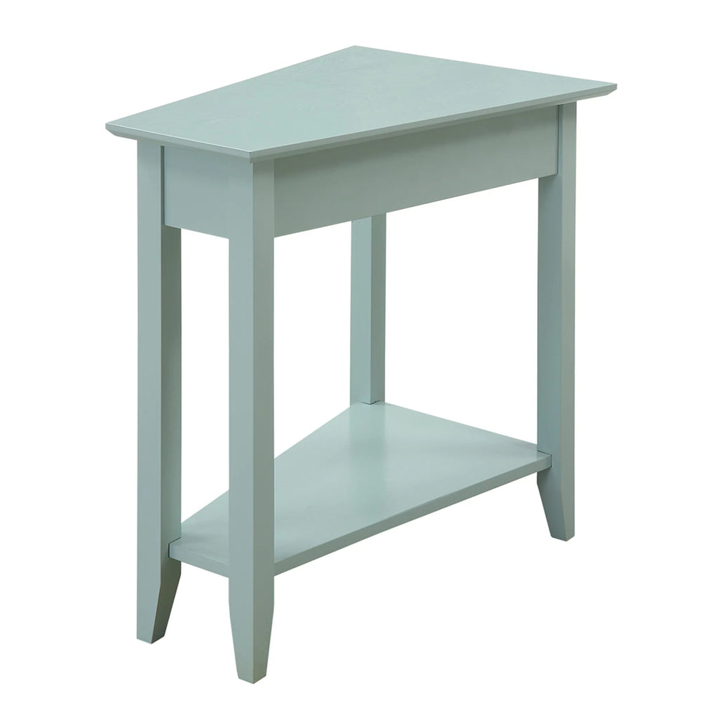 Mint Green End Table with Shelf F790