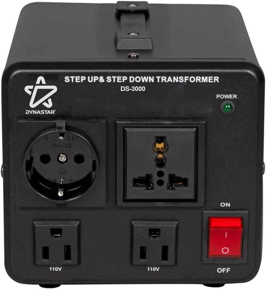 Voltage Converter and Transformer, 110-220 to 220-240 Volts, 3000 Watts O467
