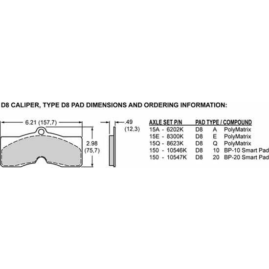 Black Front Caliper R349866