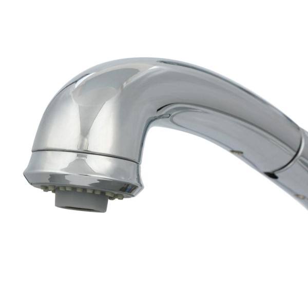 Polished Chrome Pull-Out Kitchen Faucet B2959