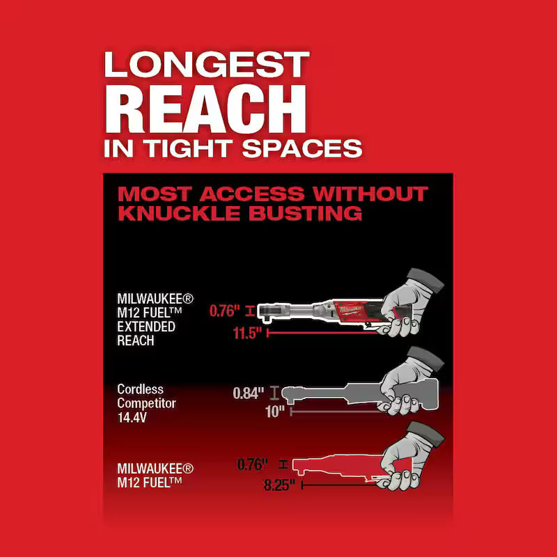 12V Brushless Cordless High Speed 3/8 in. Ratchet Y64218