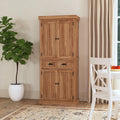 Brown Wood Pantry Q38866