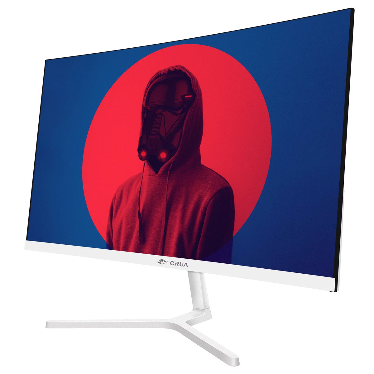 24 Curved Gaming Monitor FHD 1080P Frameless AMD FreeSync Black H2564
