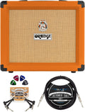 Orange Crush 20 Combo Amplifier with Instrument Cable, Patch Cables, and Guitar Picks D167286