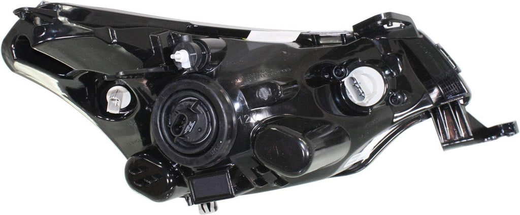 Headlight Assembly Compatible with 2008-2011 Ford Focus Halogen Driver Side E7188