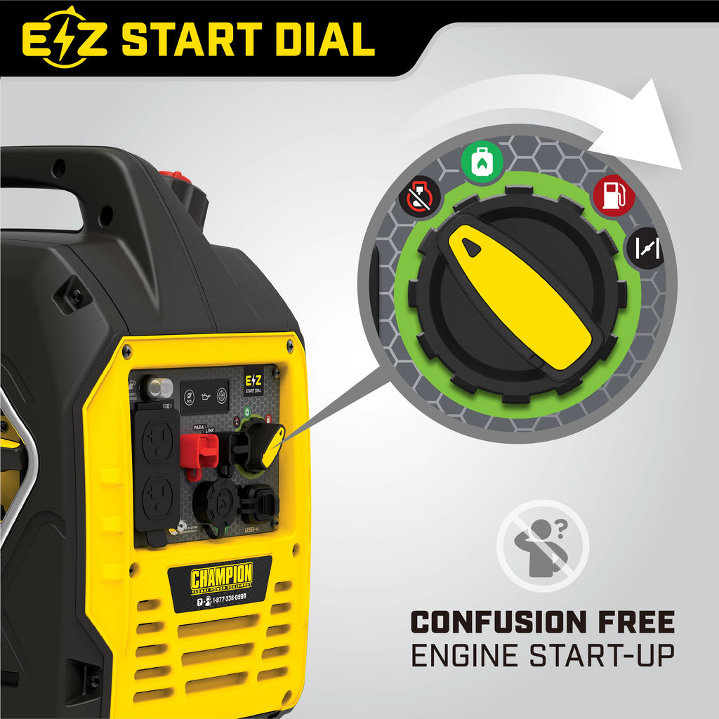 2500-Watt Dual Fuel Inverter Generator S854850