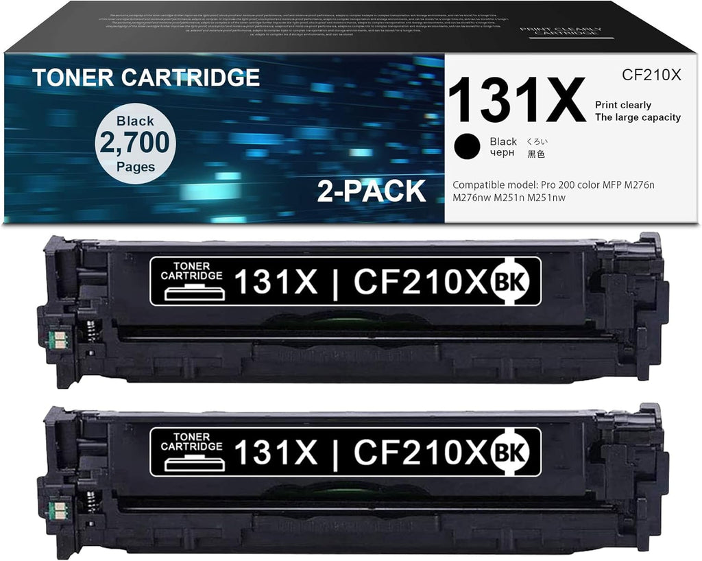 Black 2 Pack High Yield Toner Cartridge O8066